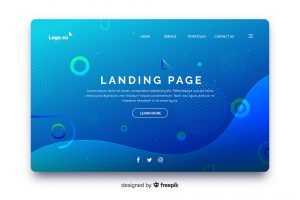 ce este un landing page