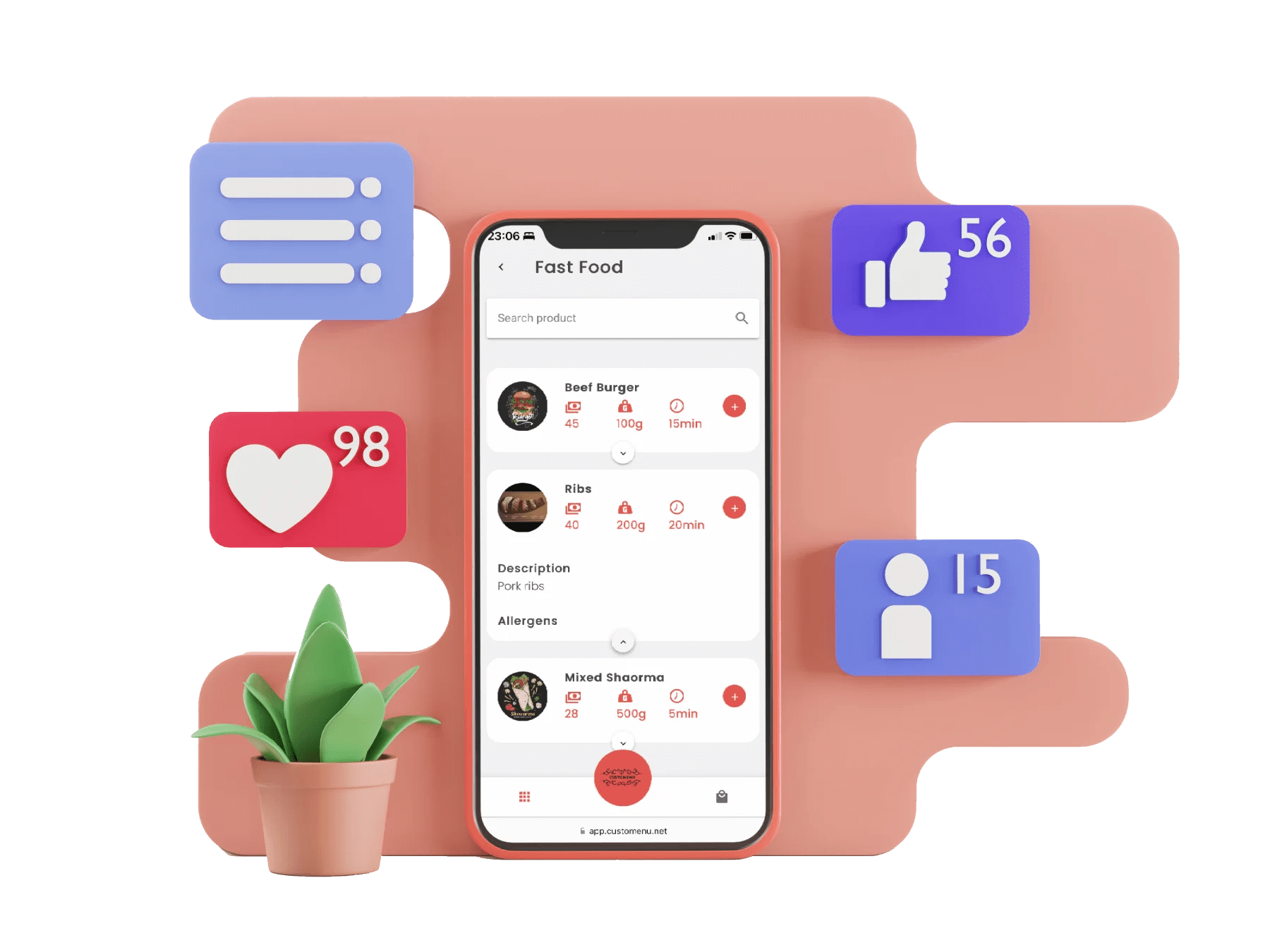 Customenu - Digital Menu App for Restaurants