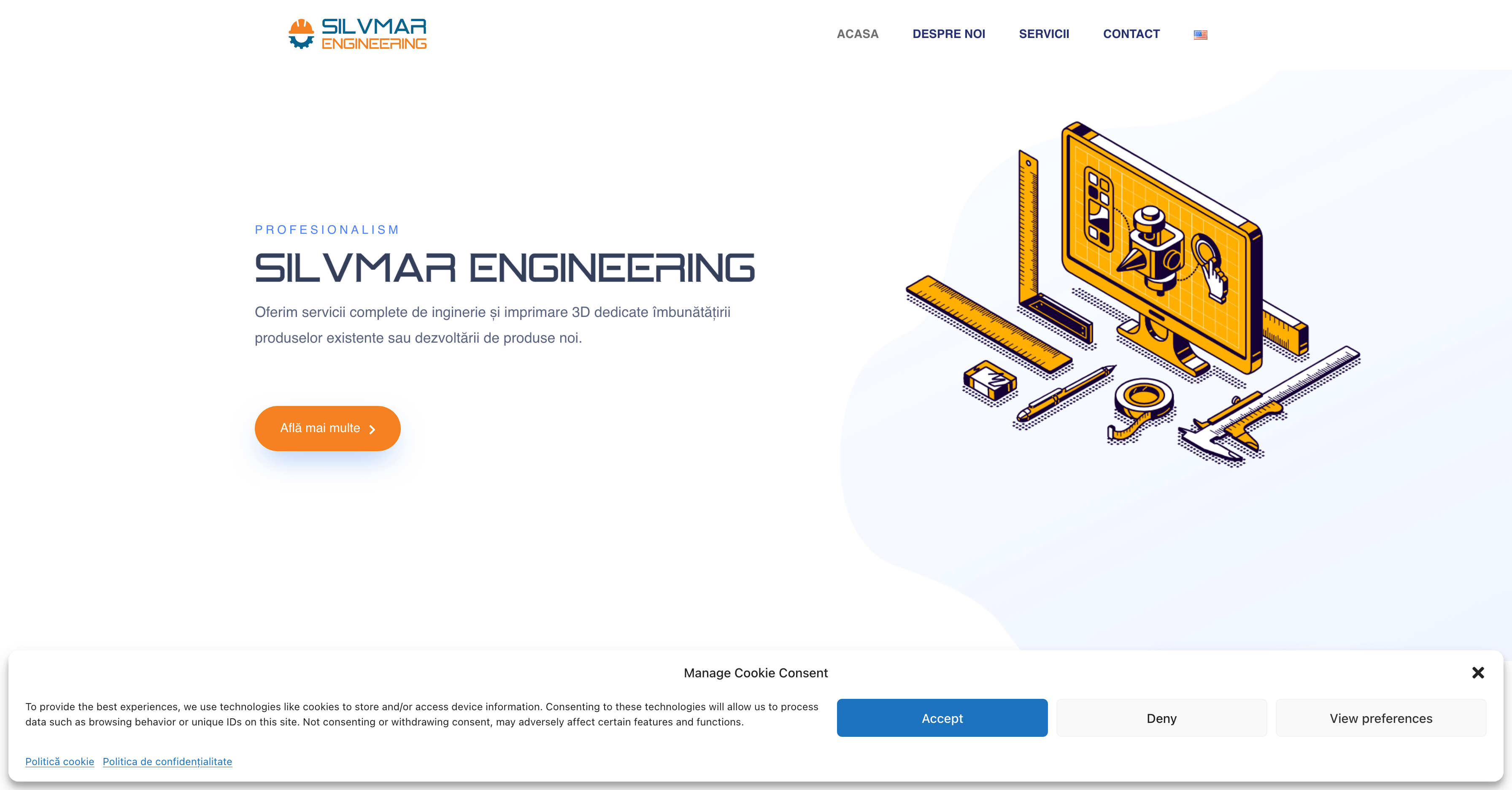 site servicii de inginerie